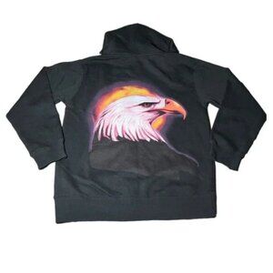 Travis Scott Birds In The Trap Black Zip Hoodie (TSCJ-HD001) Men's Size Large